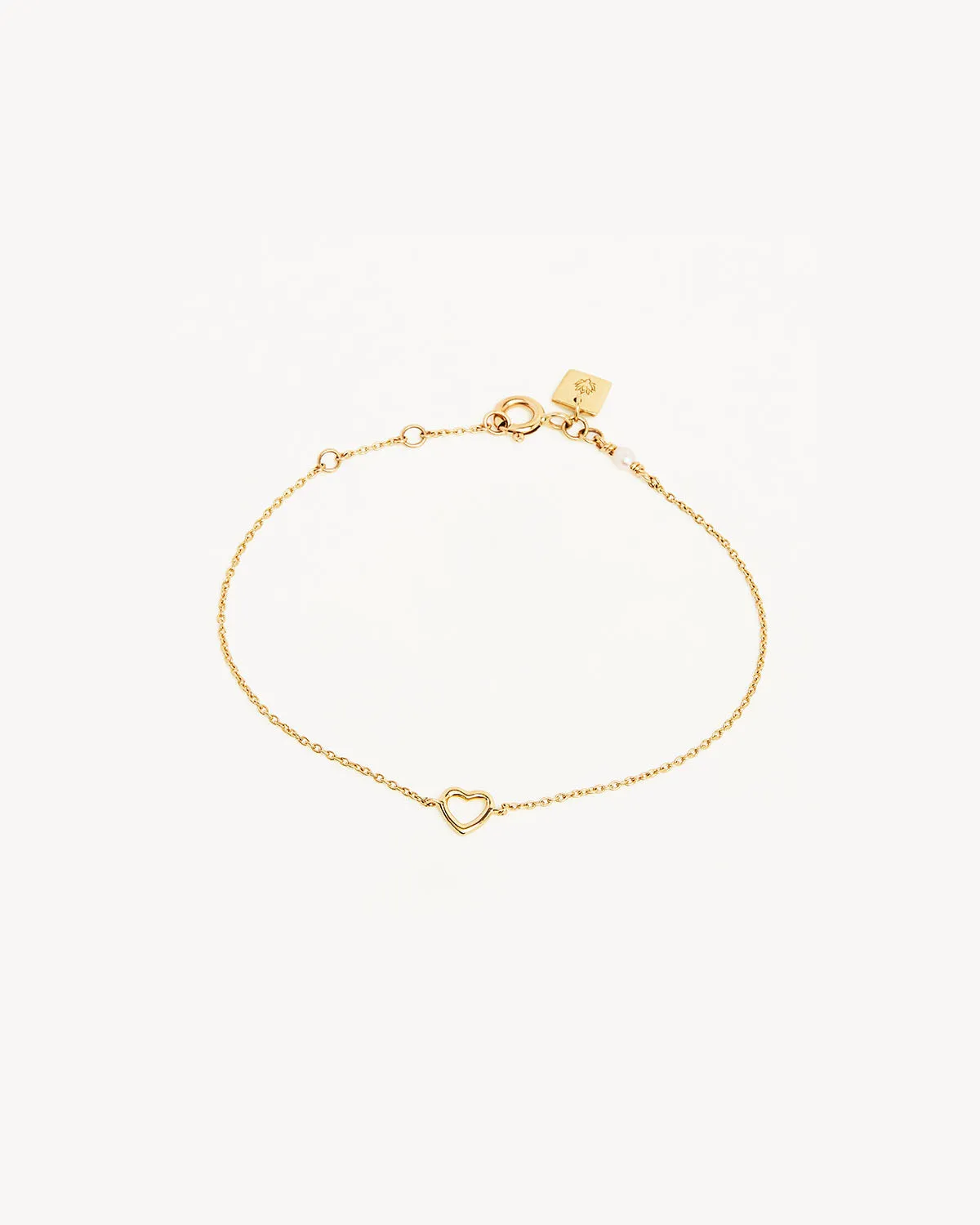 14k Solid Gold Pure Love Bracelet Bycharlotte