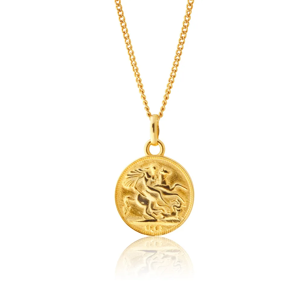 9ct 1963 Gold Coin Pendant Shiels