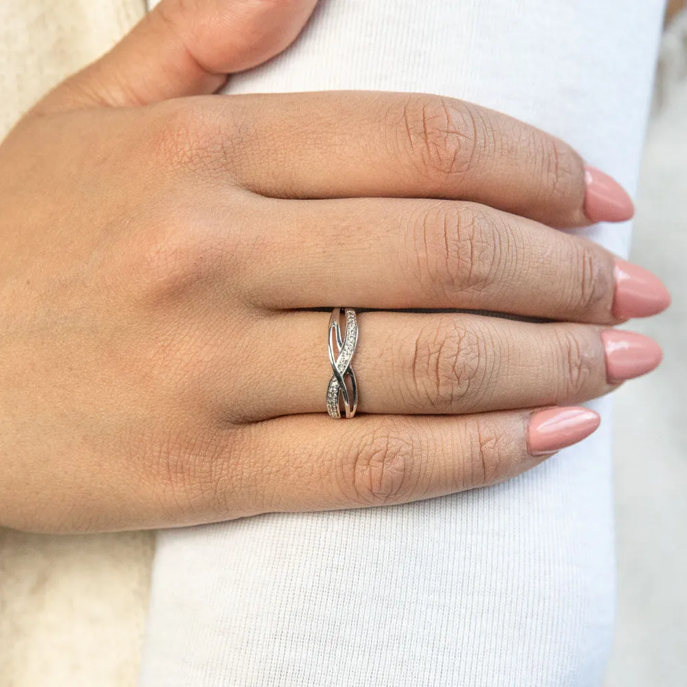9ct White Gold Diamond Ring Shiels