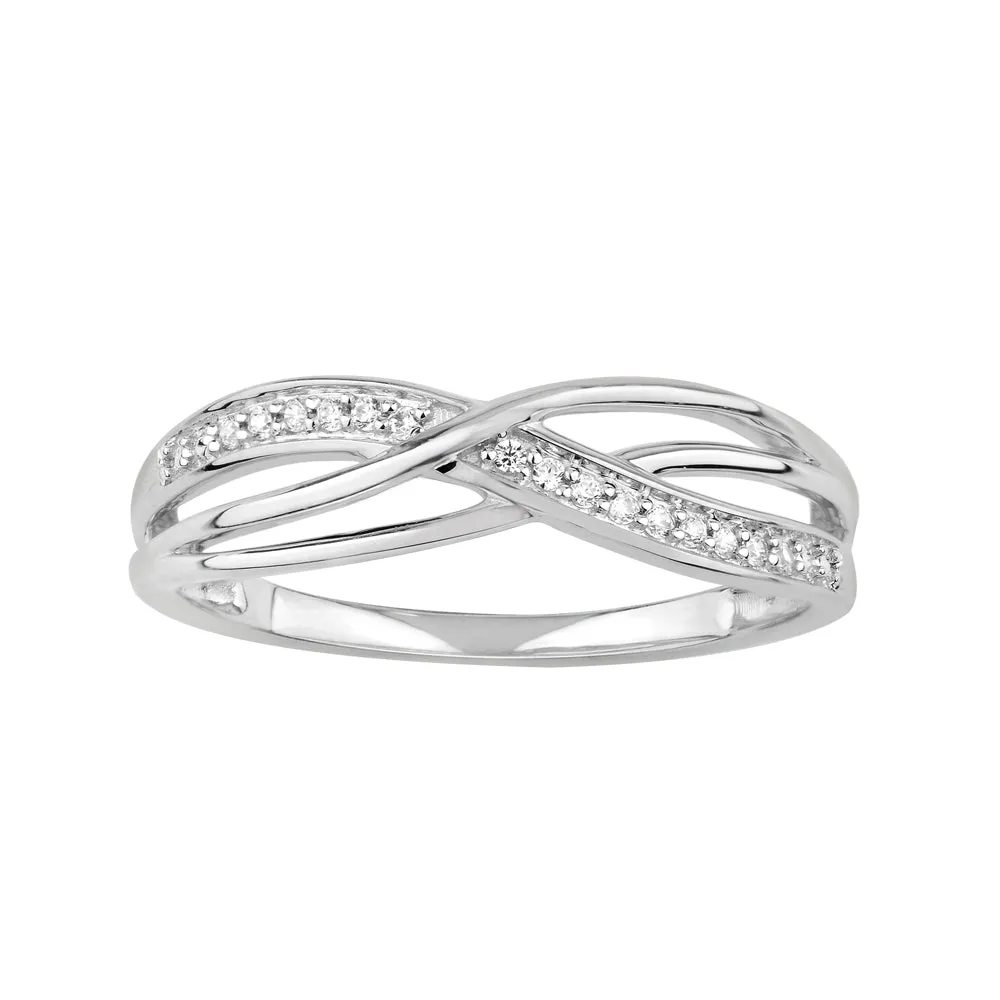 9ct White Gold Diamond Ring Shiels