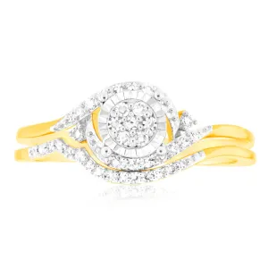 9ct Yellow Gold Luminesce Lab Grown Diamond Ring Shiels