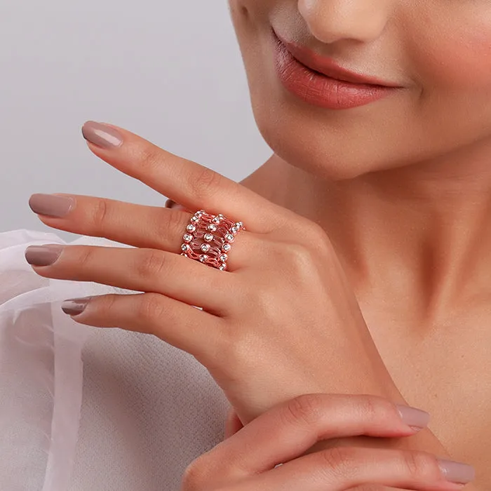 Anushka Sharma Rose Gold Supple Bracelet Giva