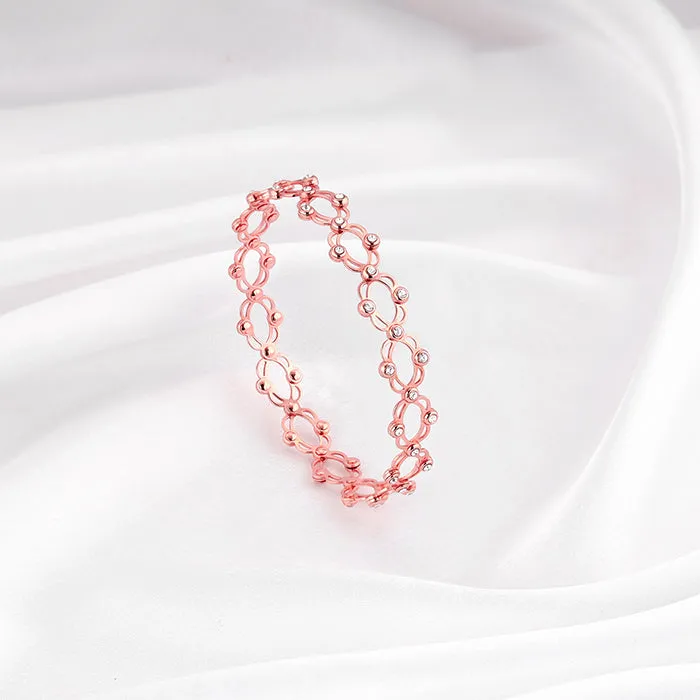 Anushka Sharma Rose Gold Supple Bracelet Giva