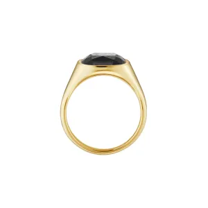 Brethren 18K Gold Ring w. Mpingo