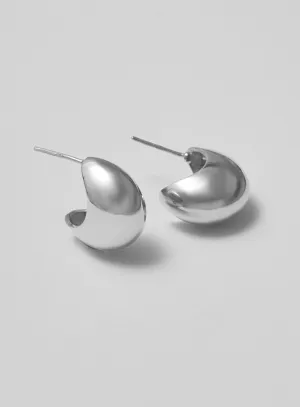 Bubble Silver Earrings