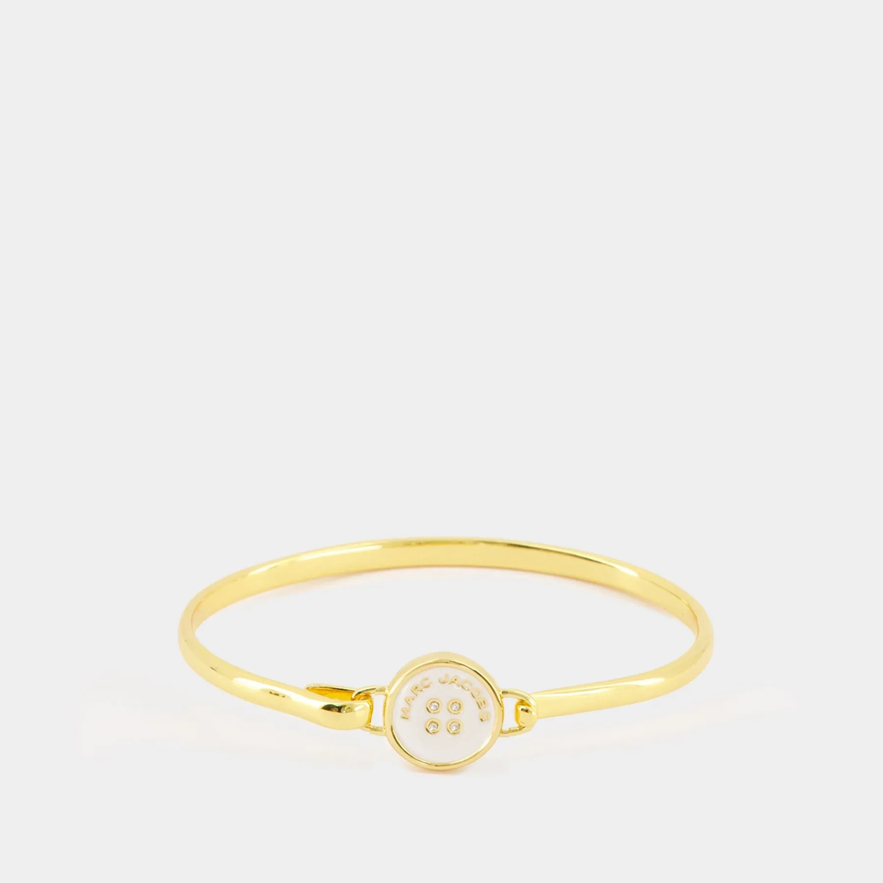 Button Hinge Bracelet - Marc Jacobs - Metal - Gold