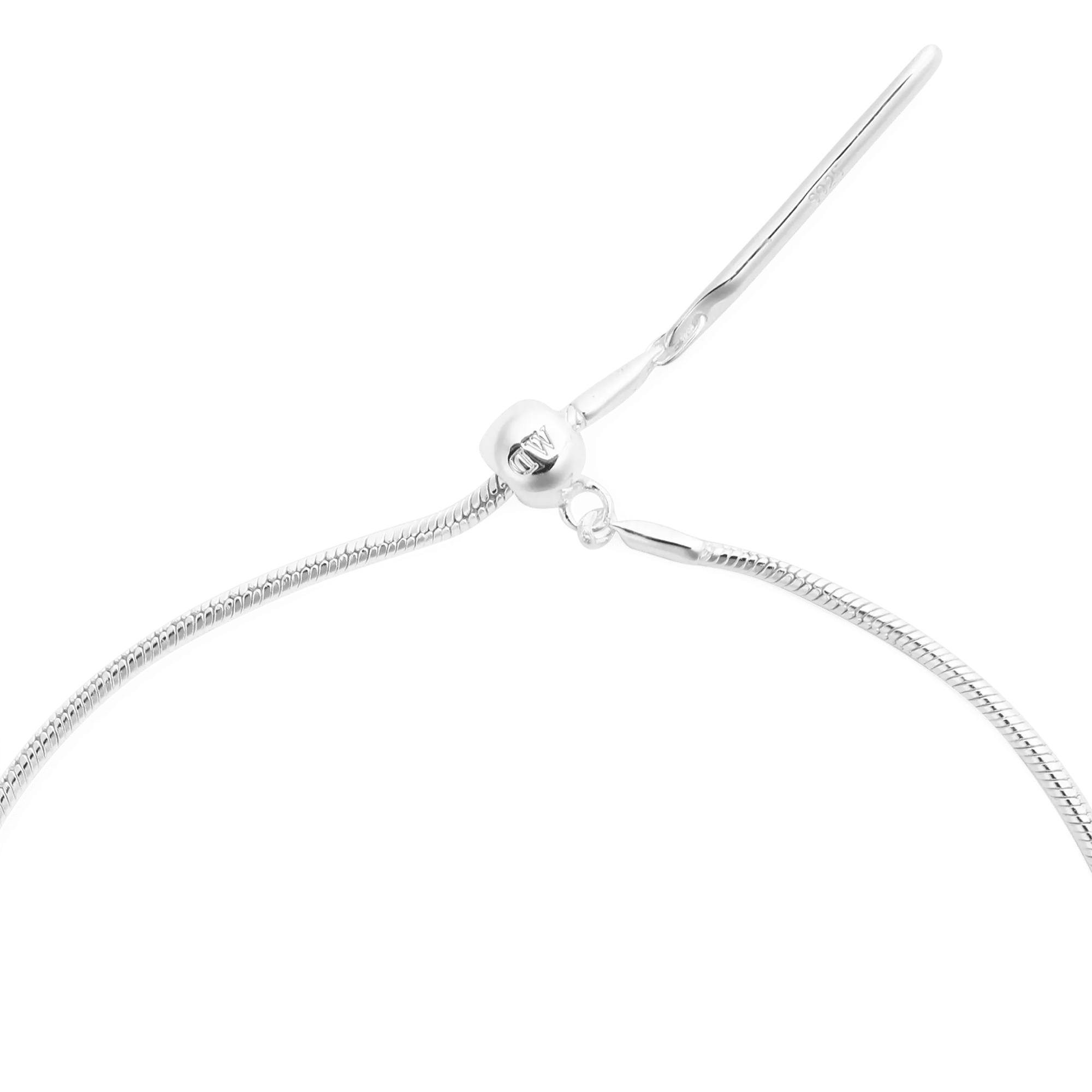 Charms Snake Bracelet S925 Sterling Silver Daniel Wellington