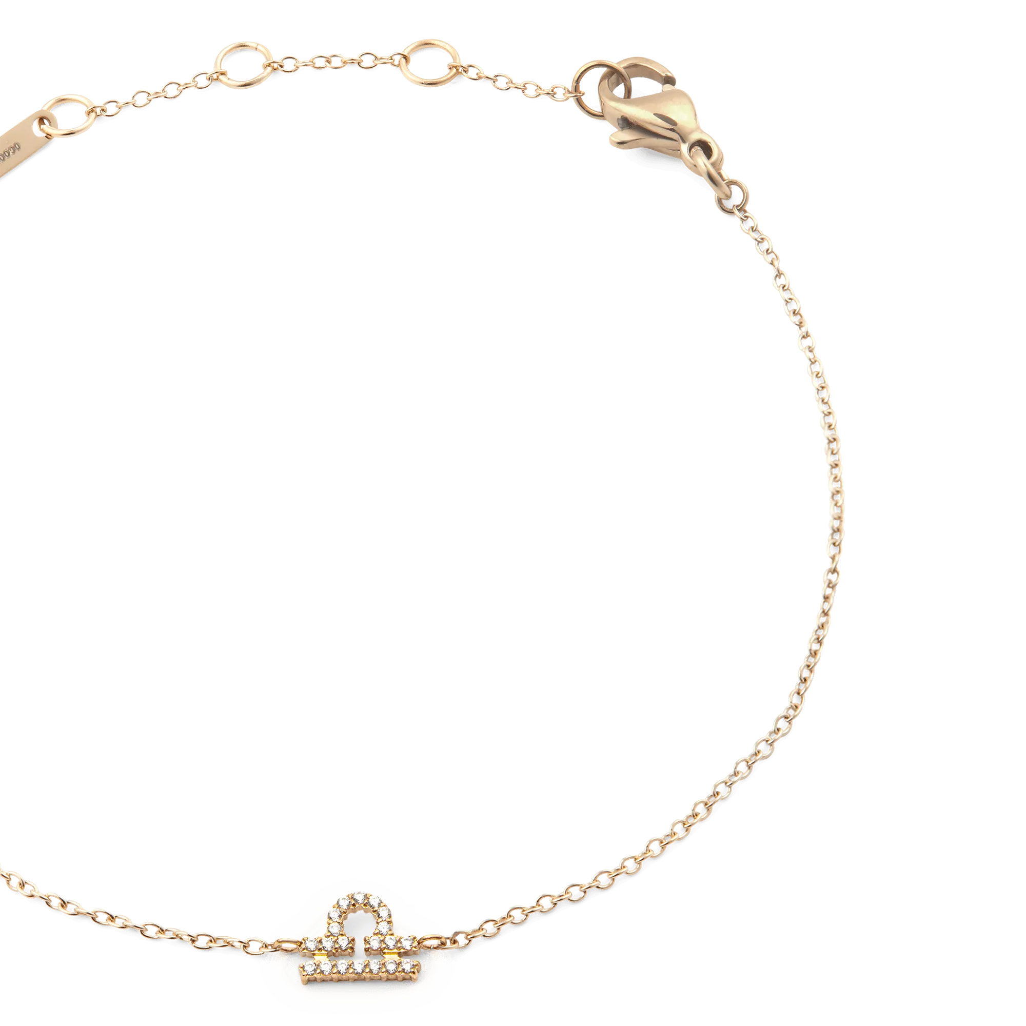 Crystal Zodiac Chain Bracelet Gold Daniel Wellington