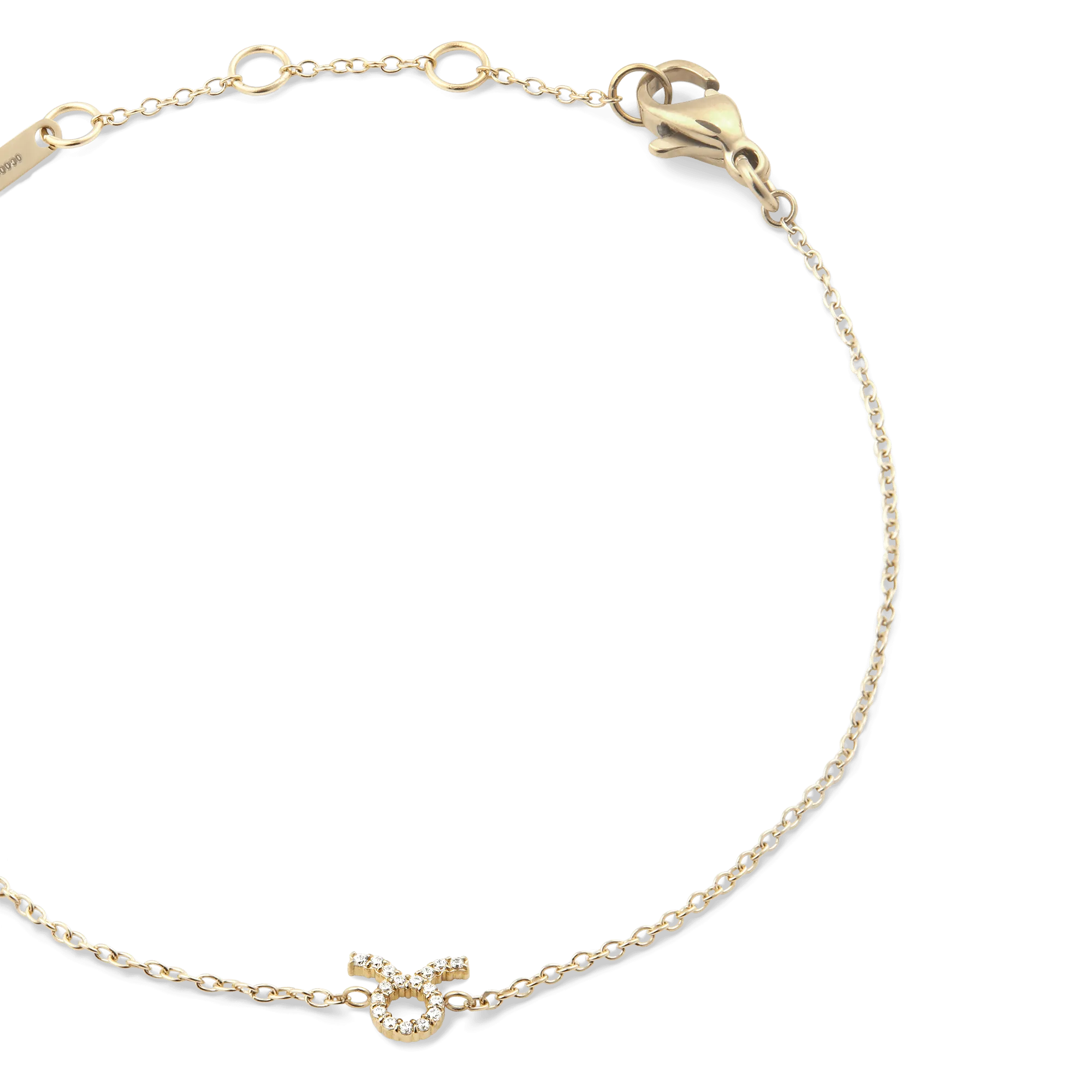 Crystal Zodiac Chain Bracelet Gold Daniel Wellington