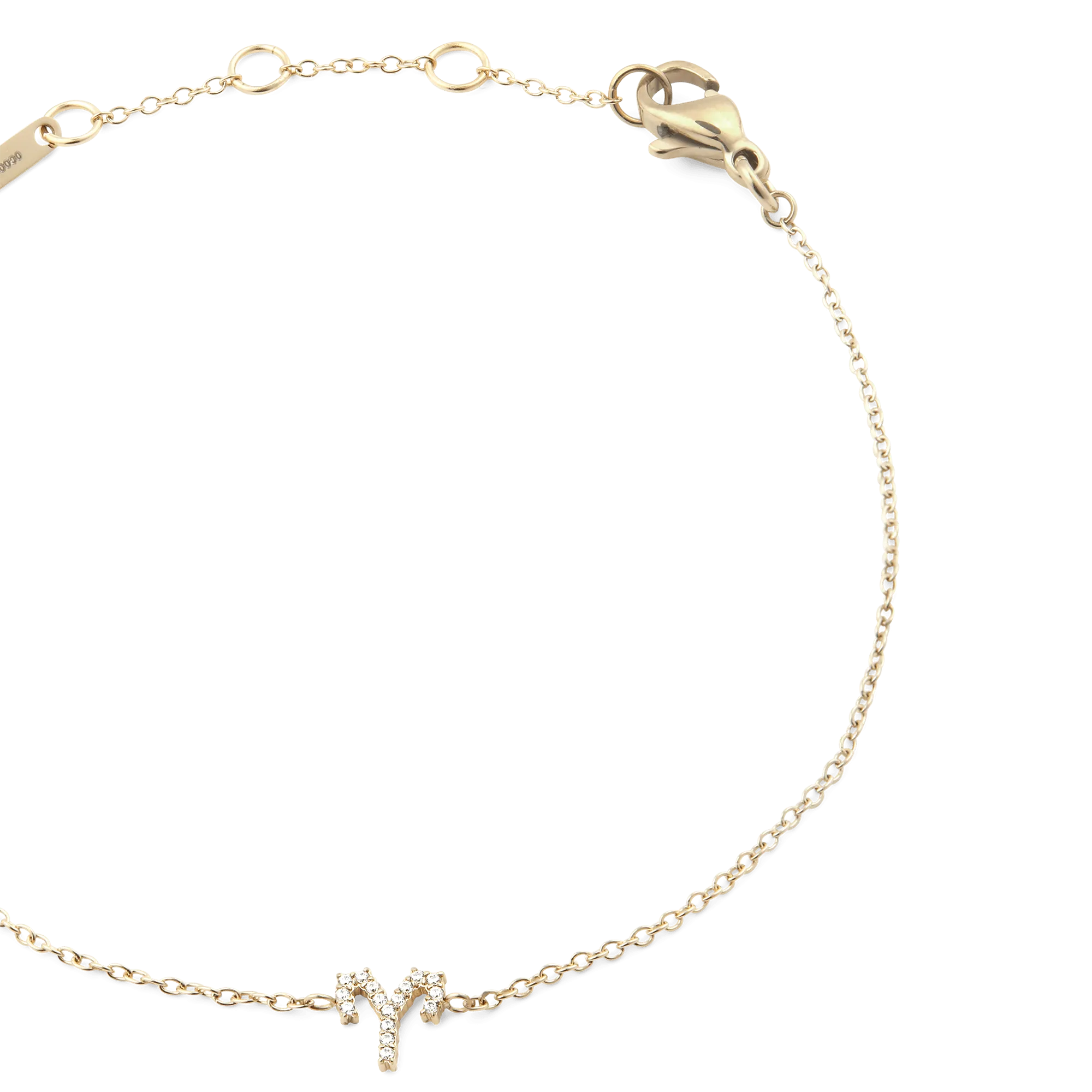 Crystal Zodiac Chain Bracelet Gold Daniel Wellington