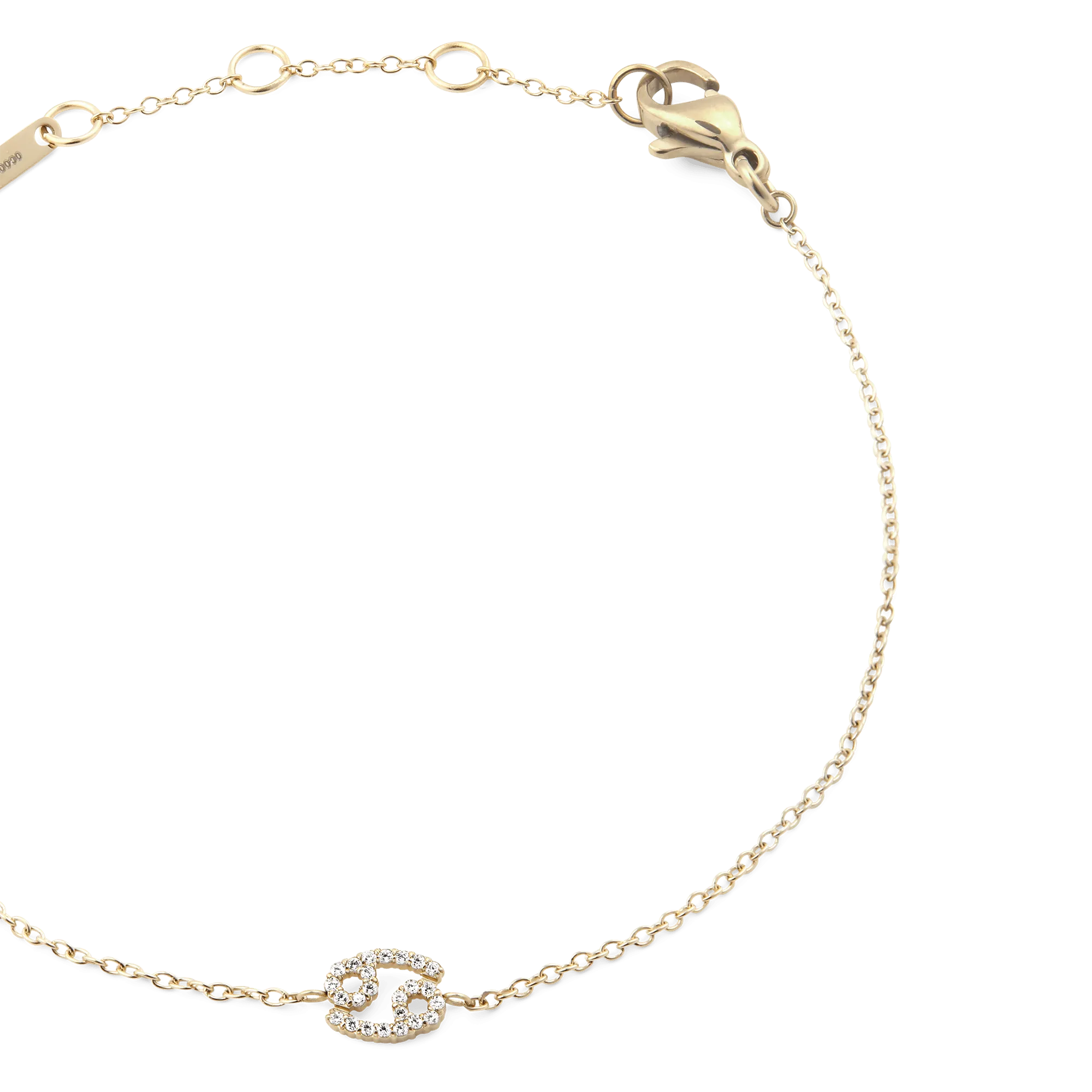 Crystal Zodiac Chain Bracelet Gold Daniel Wellington