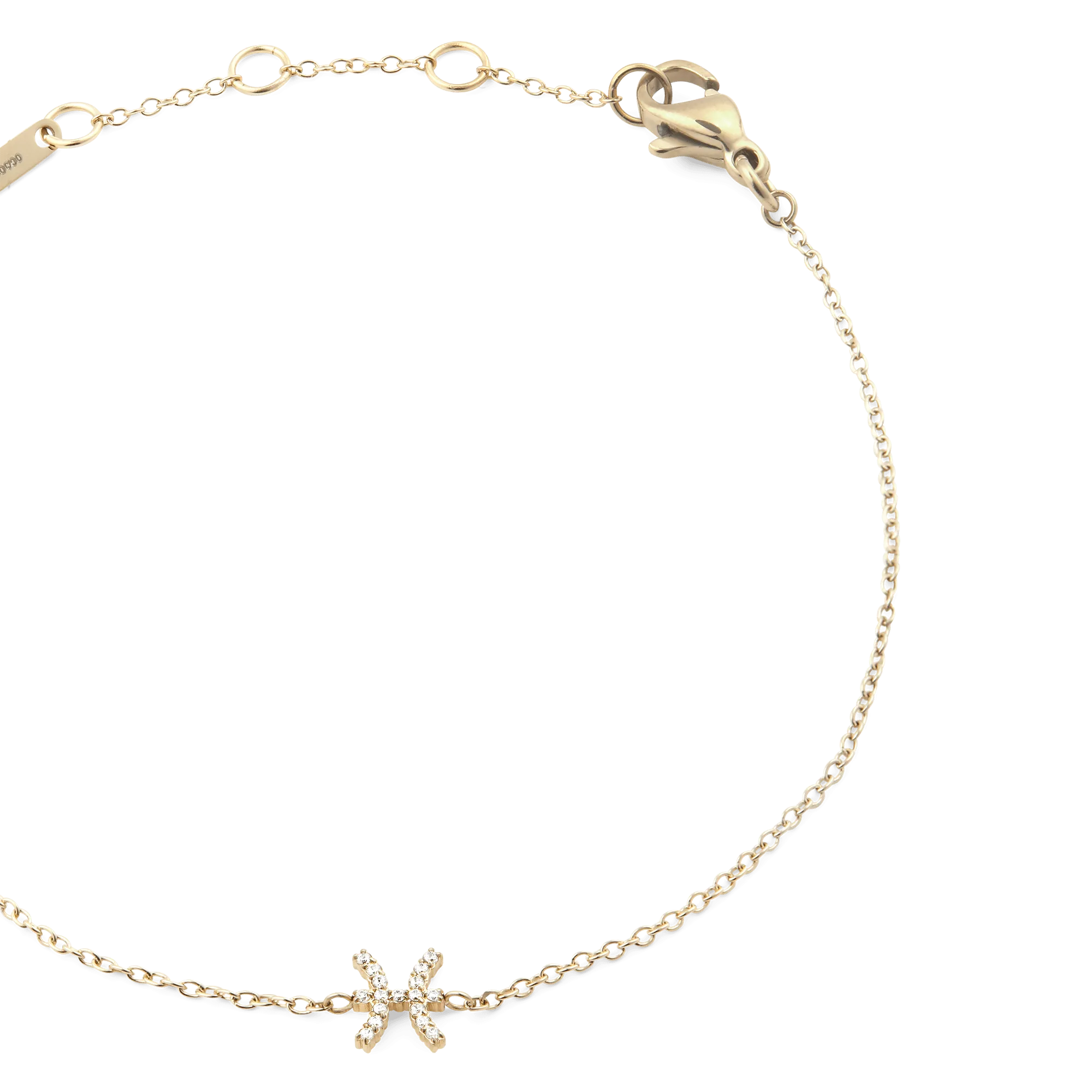 Crystal Zodiac Chain Bracelet Gold Daniel Wellington