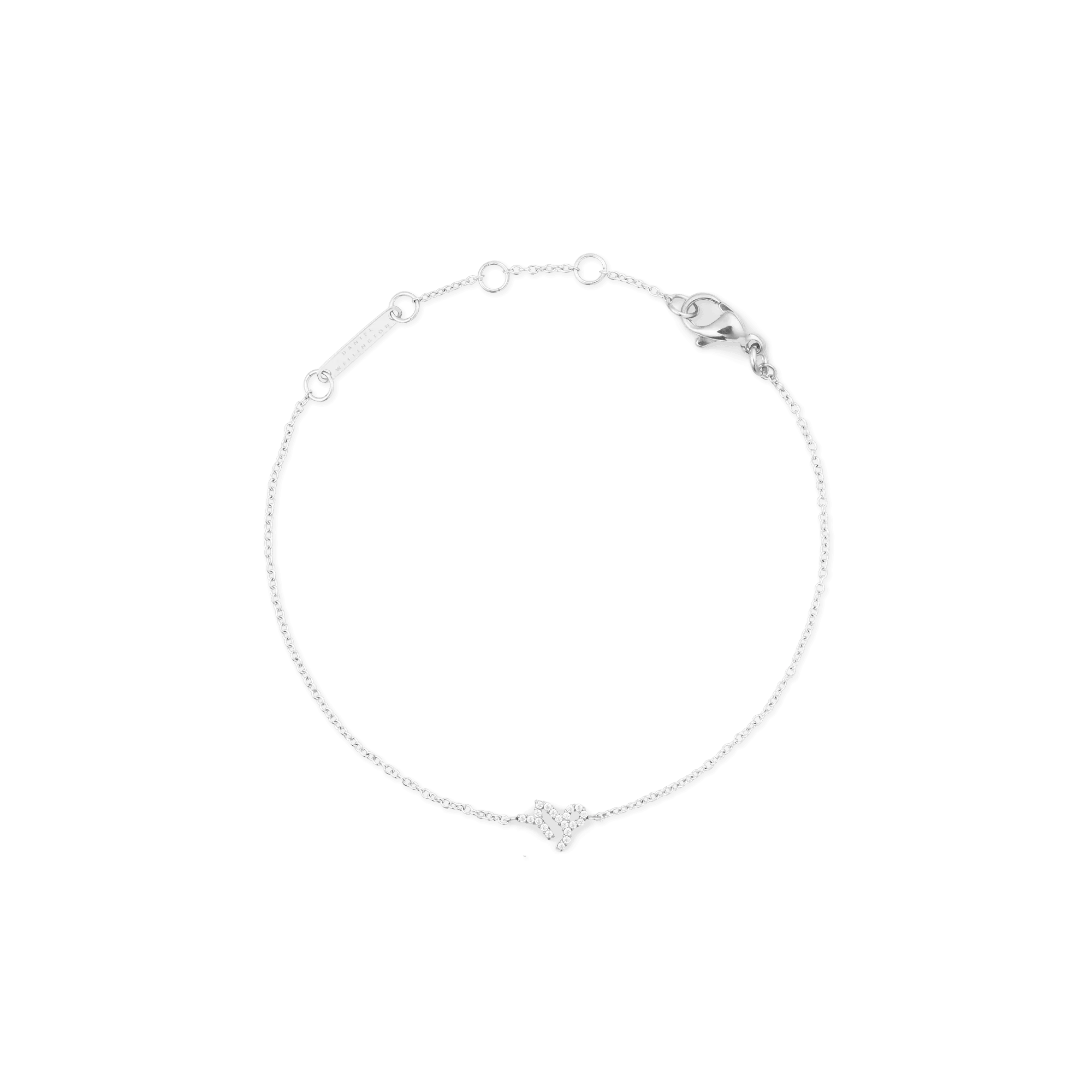 Crystal Zodiac Chain Bracelet Silver Daniel Wellington