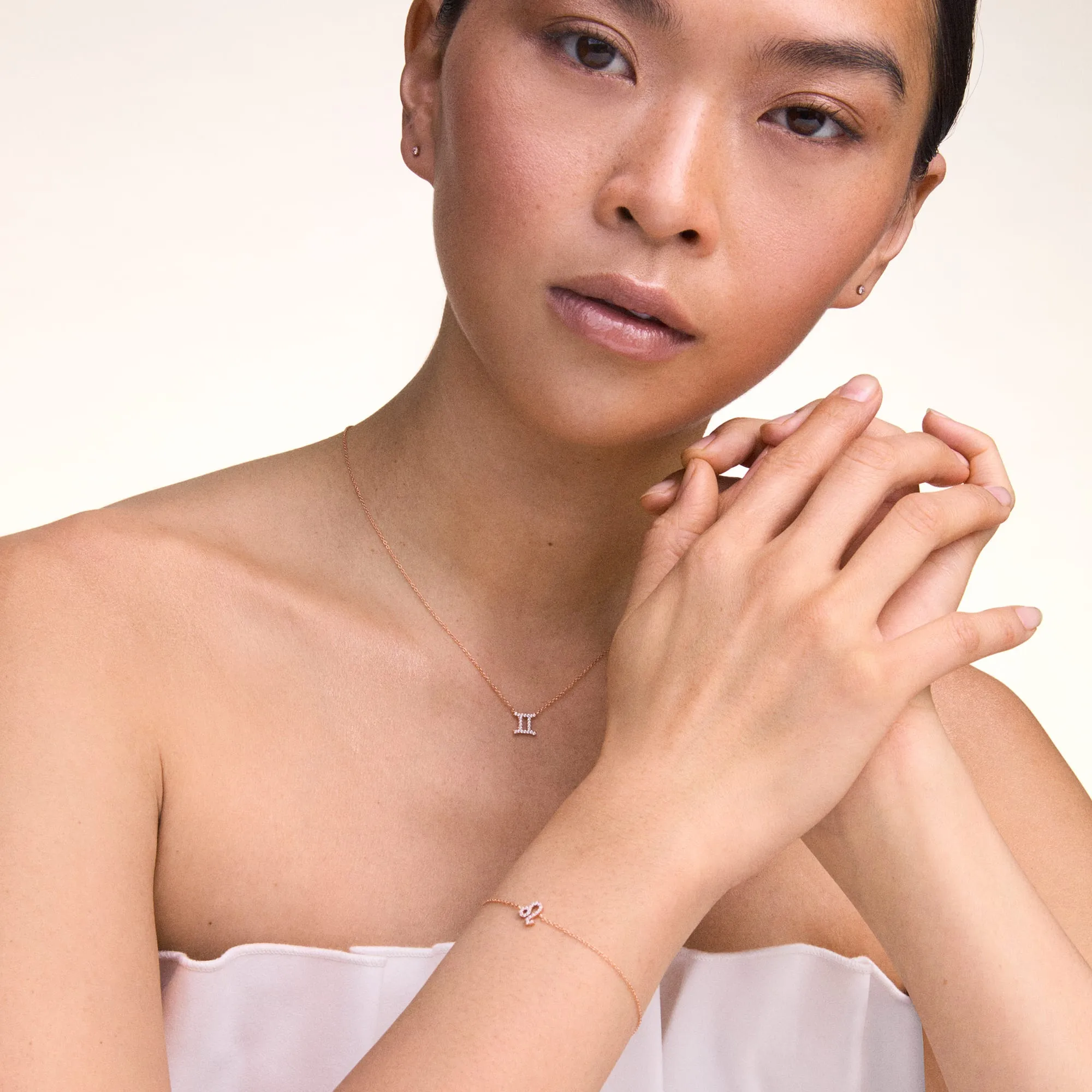 Crystal Zodiac Chain Bracelet Silver Daniel Wellington