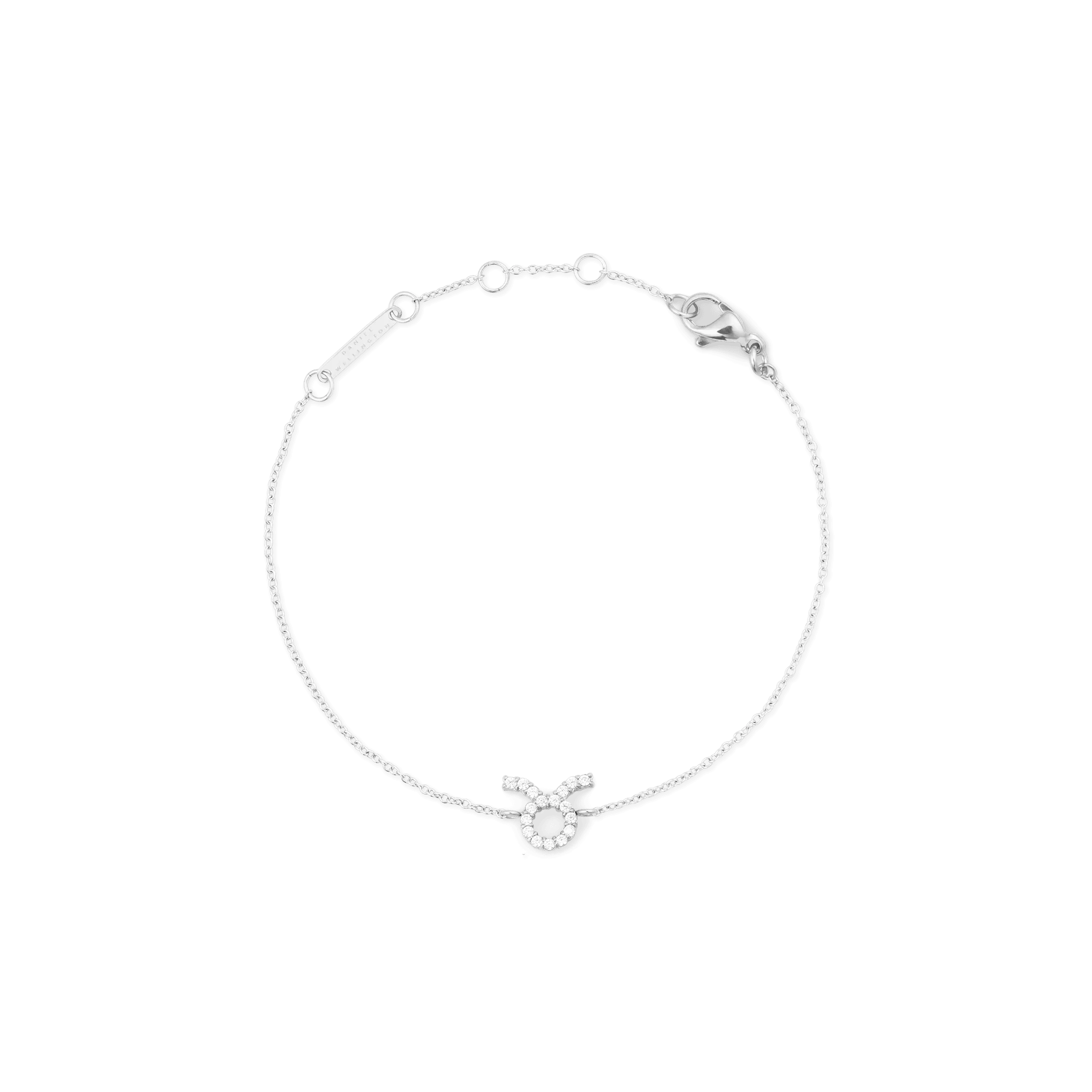 Crystal Zodiac Chain Bracelet Silver Daniel Wellington