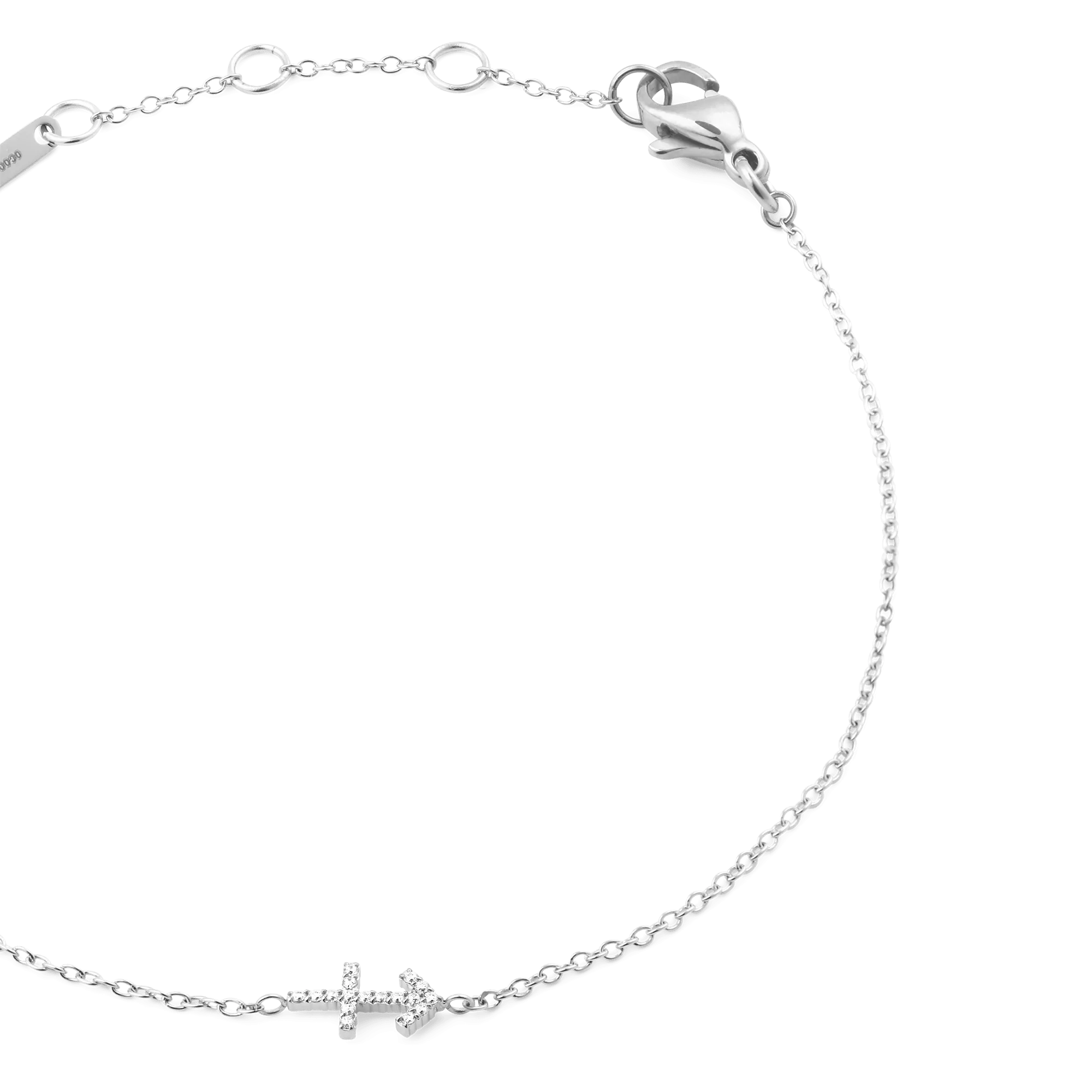 Crystal Zodiac Chain Bracelet Silver Daniel Wellington