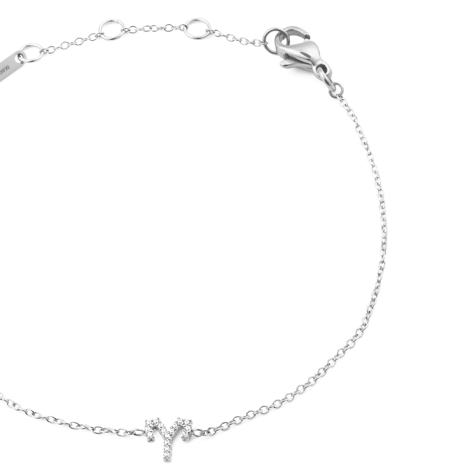 Crystal Zodiac Chain Bracelet Silver Daniel Wellington