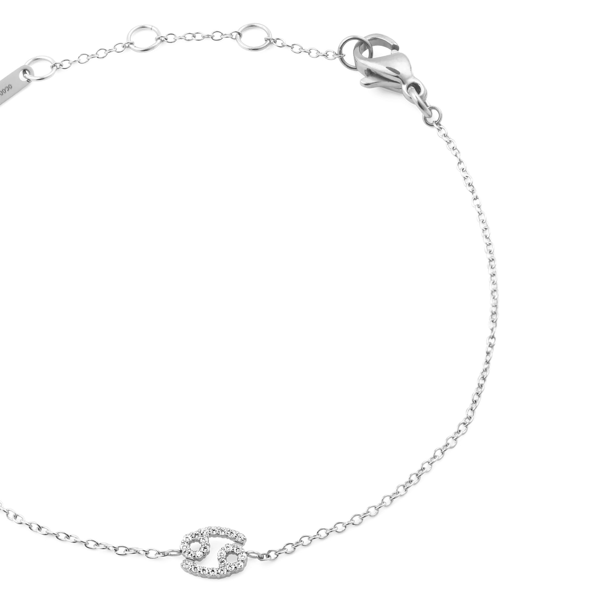 Crystal Zodiac Chain Bracelet Silver Daniel Wellington