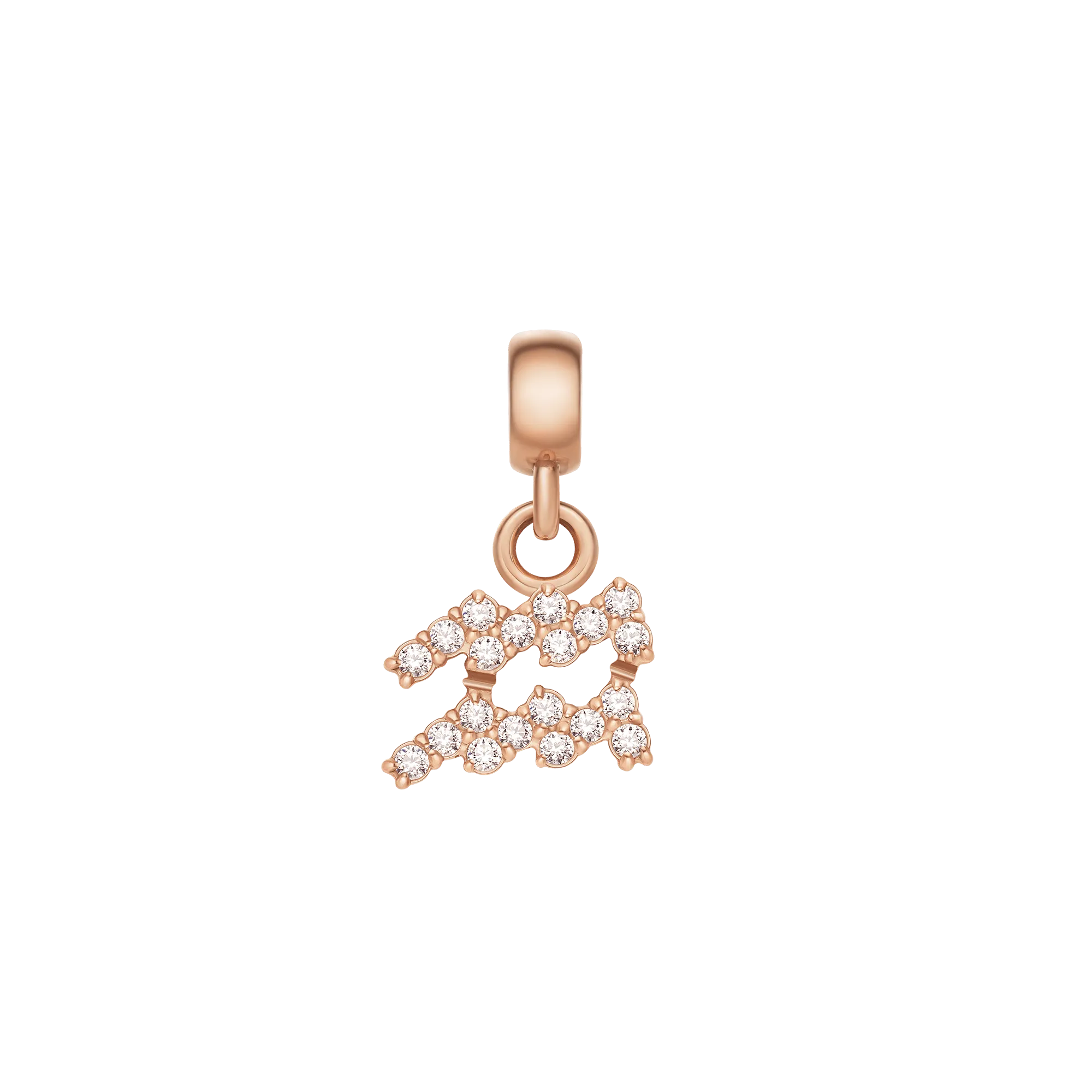 Crystal Zodiac Charm Rose Gold Daniel Wellington