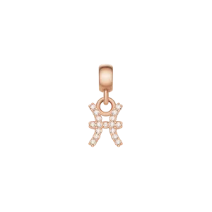 Crystal Zodiac Charm Rose Gold Daniel Wellington