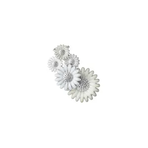 Daisy x Stine Goya Big Silver & White Ear Cuff