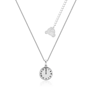 Disney Princess Cinderella White GP Midnight Dreaming Reversible Pendant On Chain Shiels