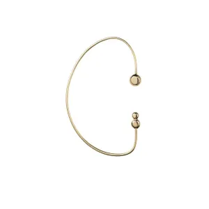 Dropping Still 18K Gold Earring