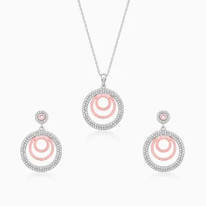 Dual Tone Luna Halo Set Giva