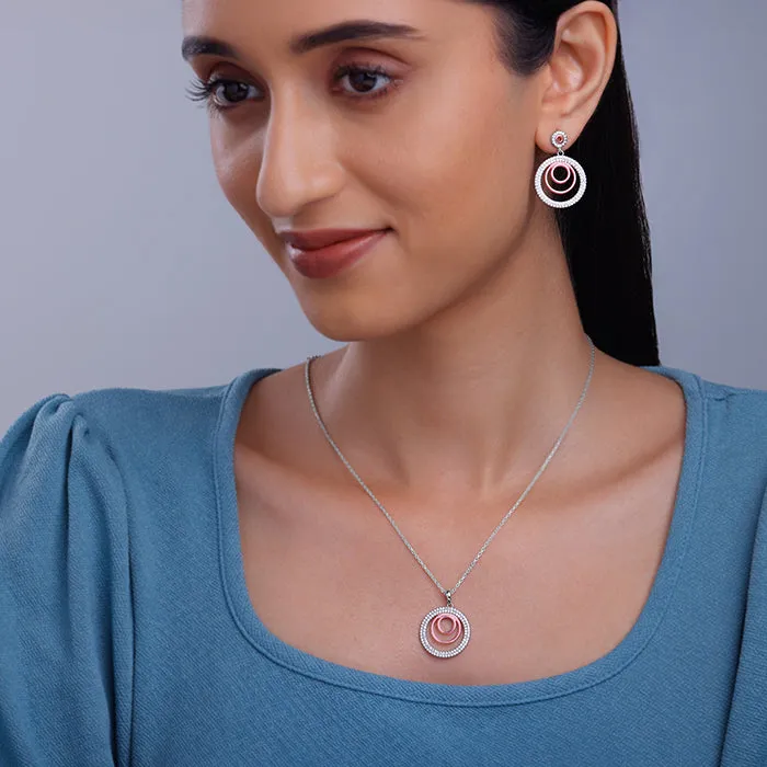 Dual Tone Luna Halo Set Giva