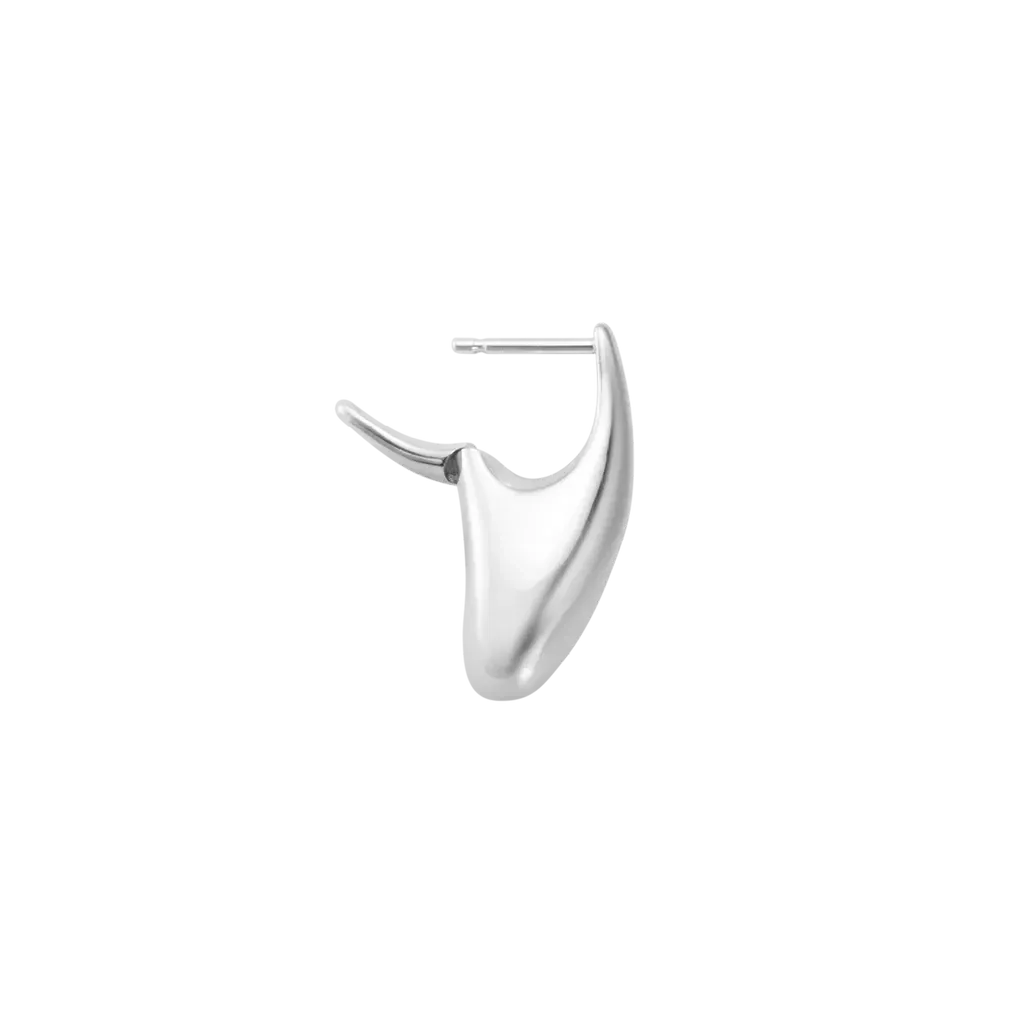Georg Jensen Reflect Sterling Silver Small Earrings Pair