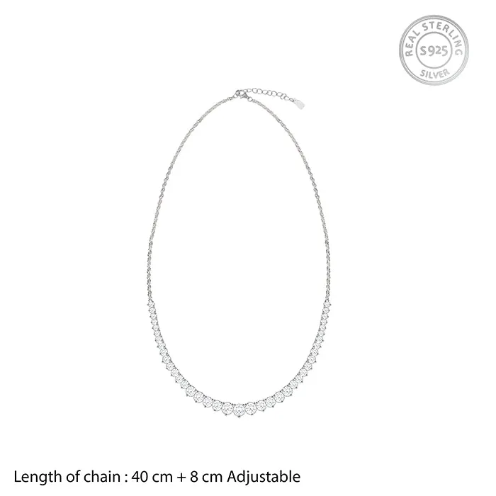 GIVA Signature Solitaire Necklace Giva