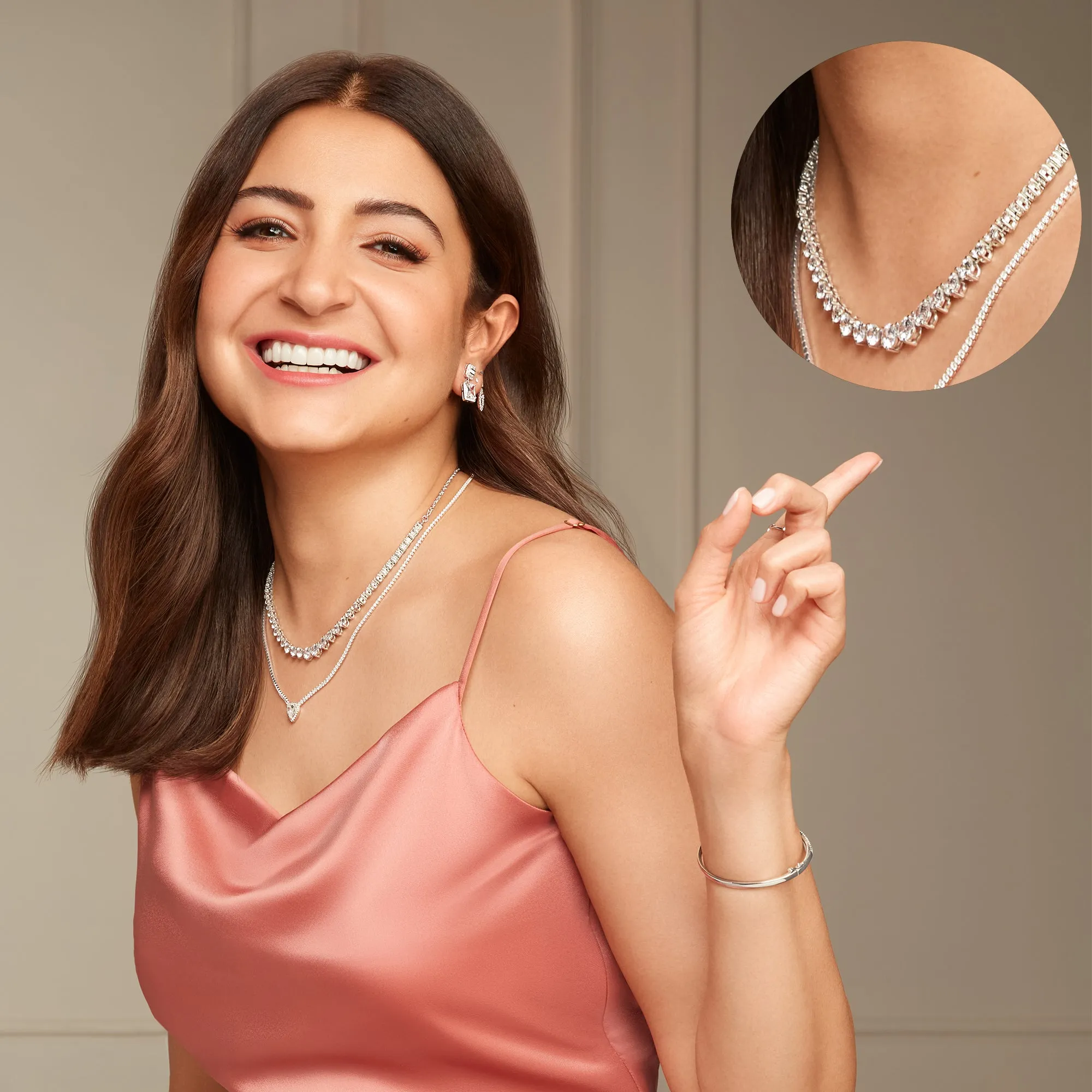 GIVA Signature Solitaire Necklace Giva