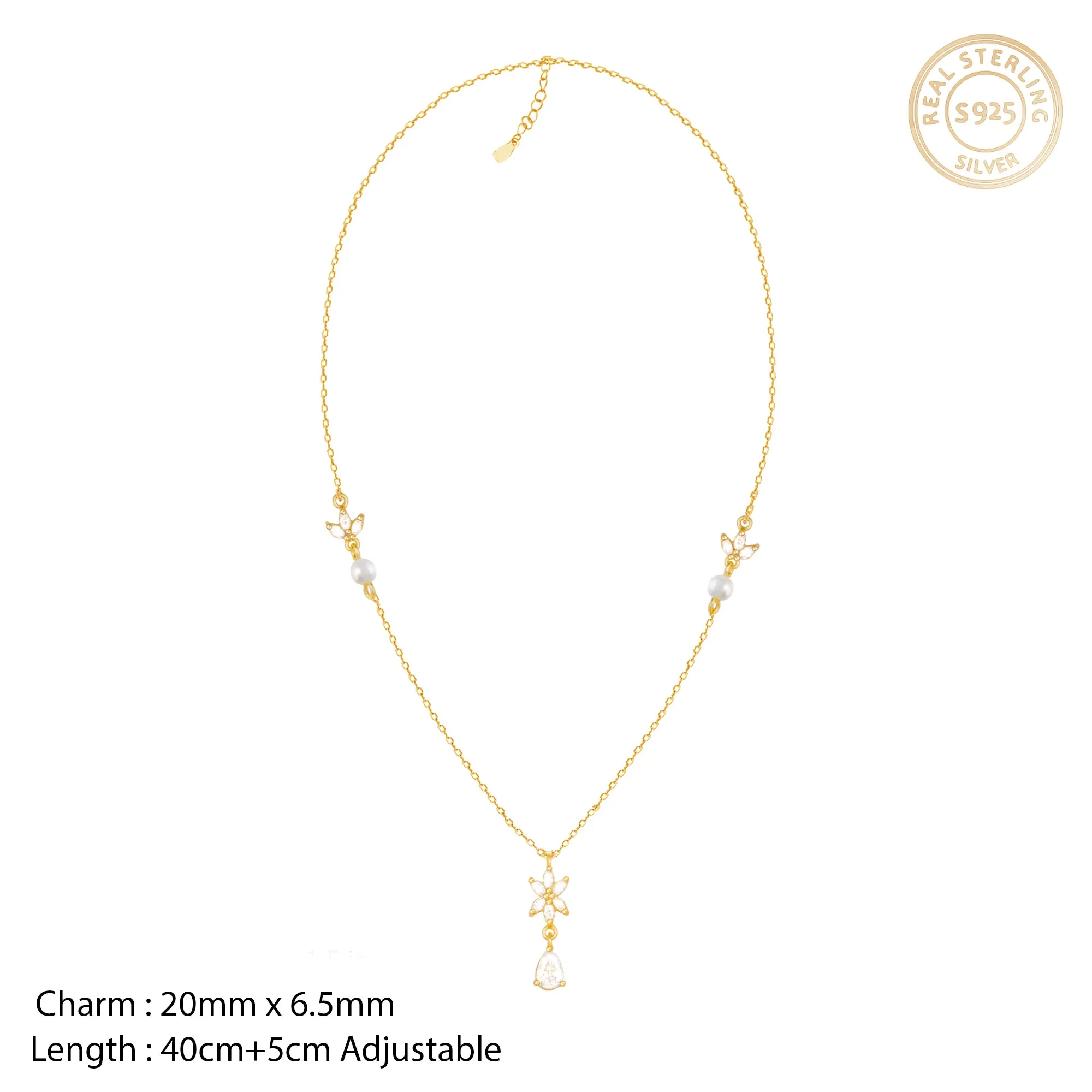 Glorious in Golden Necklace Giva
