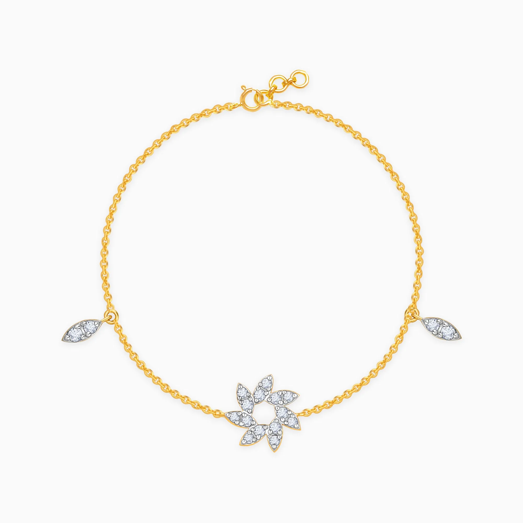 Gold Belezza Diamond Bracelet Giva