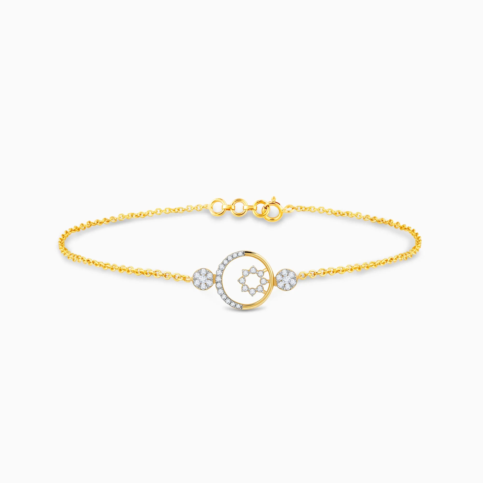 Gold Circular Magic Diamond Bracelet Giva