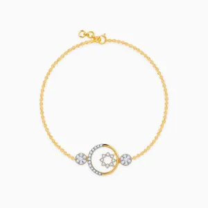 Gold Circular Magic Diamond Bracelet Giva