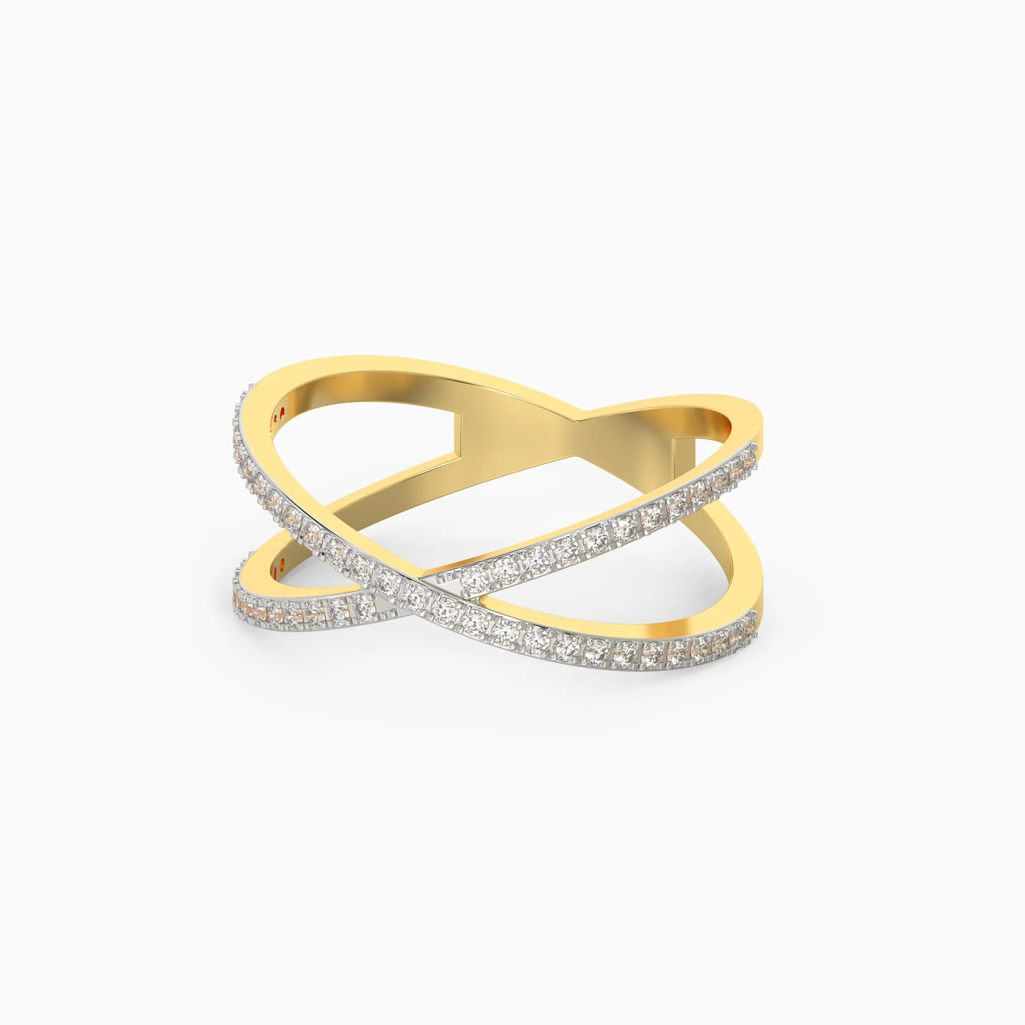 Gold Entwined Journeys Diamond Ring Giva