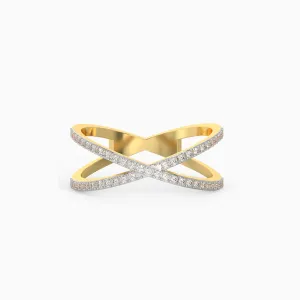 Gold Entwined Journeys Diamond Ring Giva