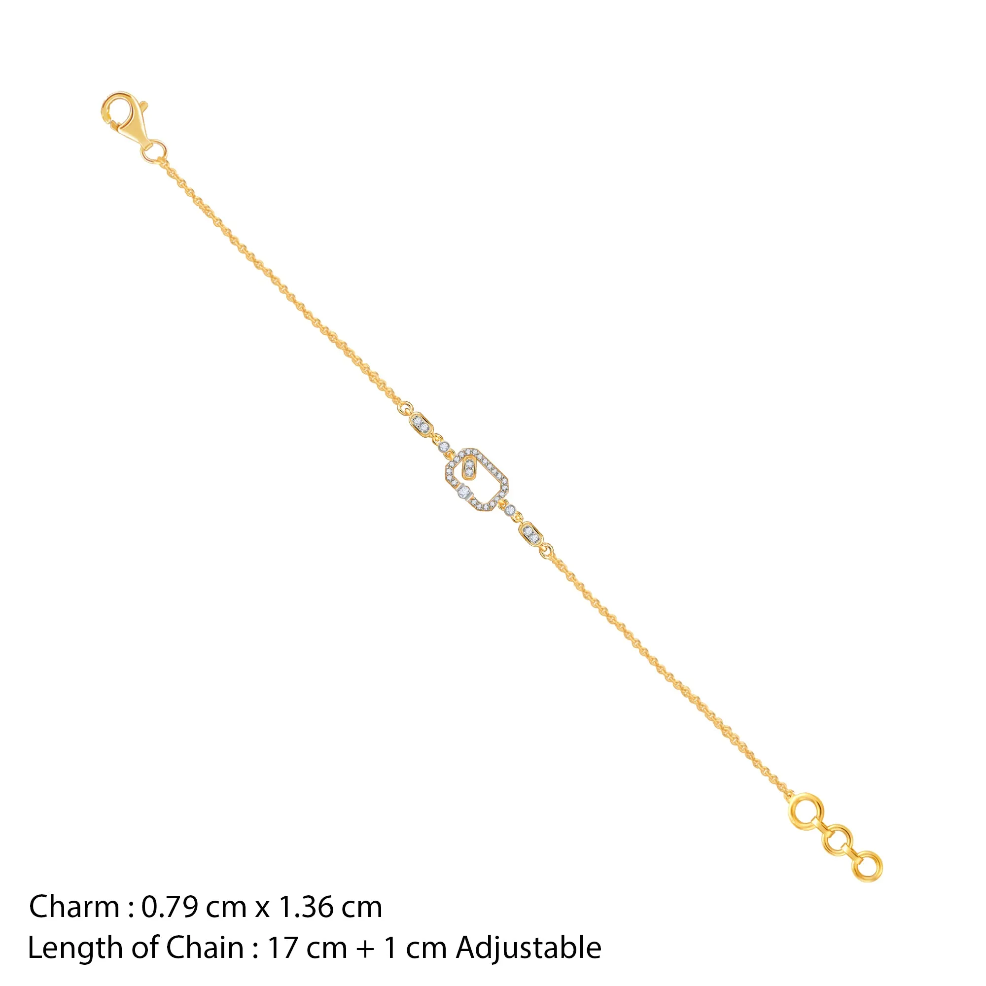 Gold Phaos Diamond Bracelet Giva