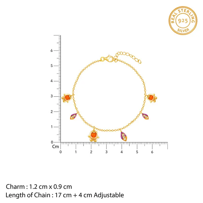 Golden Classic Bell Mallow Bracelet Giva