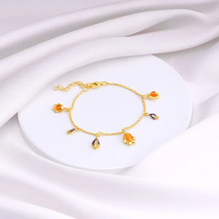 Golden Classic Bell Mallow Bracelet Giva