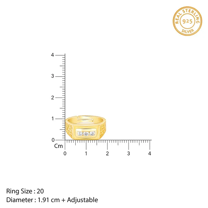 Golden Eternal Bliss Ring for Him Giva