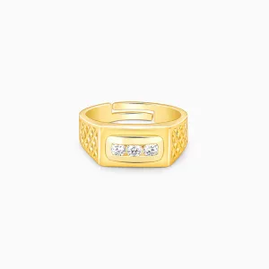 Golden Eternal Bliss Ring for Him Giva