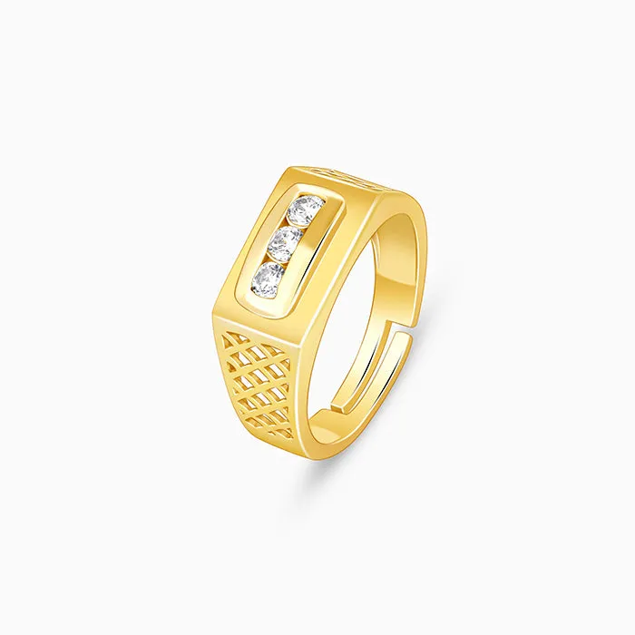 Golden Eternal Bliss Ring for Him Giva