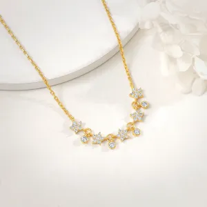 Golden Floral Serenade Necklace Giva