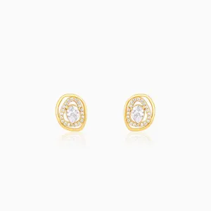 Golden Glittering Earrings Giva