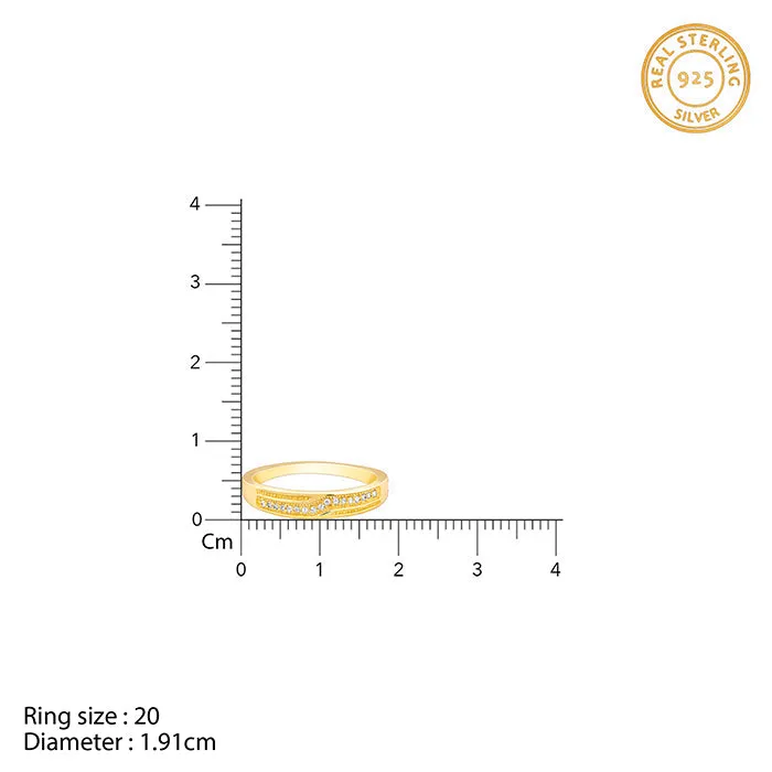 Golden Modest Leader Ring For Him Giva