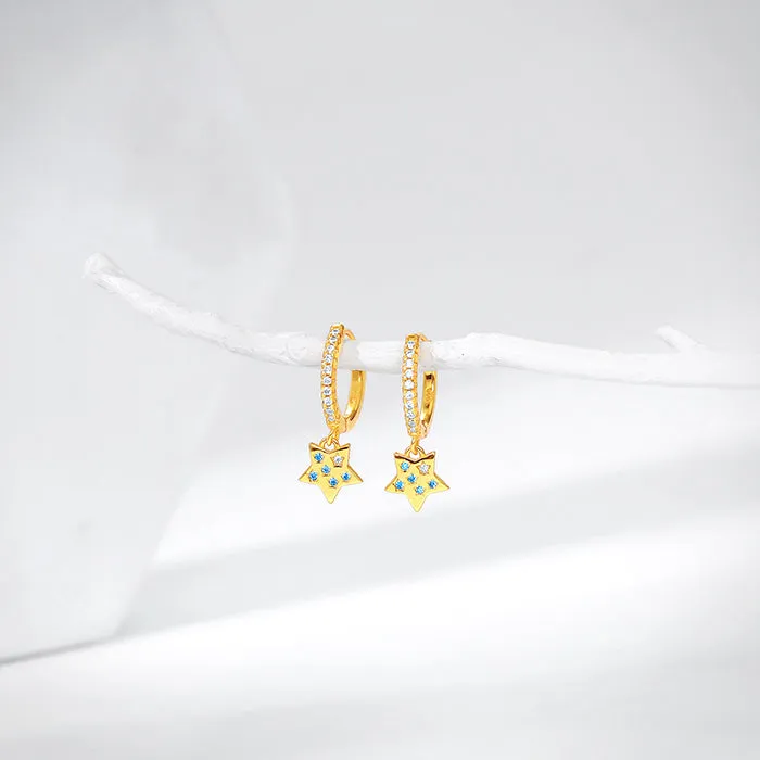 Golden Moon's Beauty Hoop Earrings Giva