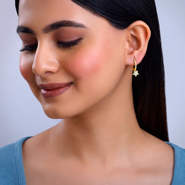 Golden Moon's Beauty Hoop Earrings Giva