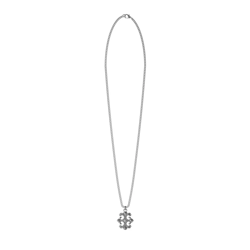 Guess Men's Jewellery Stainless Steel 4G Rebel Charm Pendant On 26" Chain Shiels
